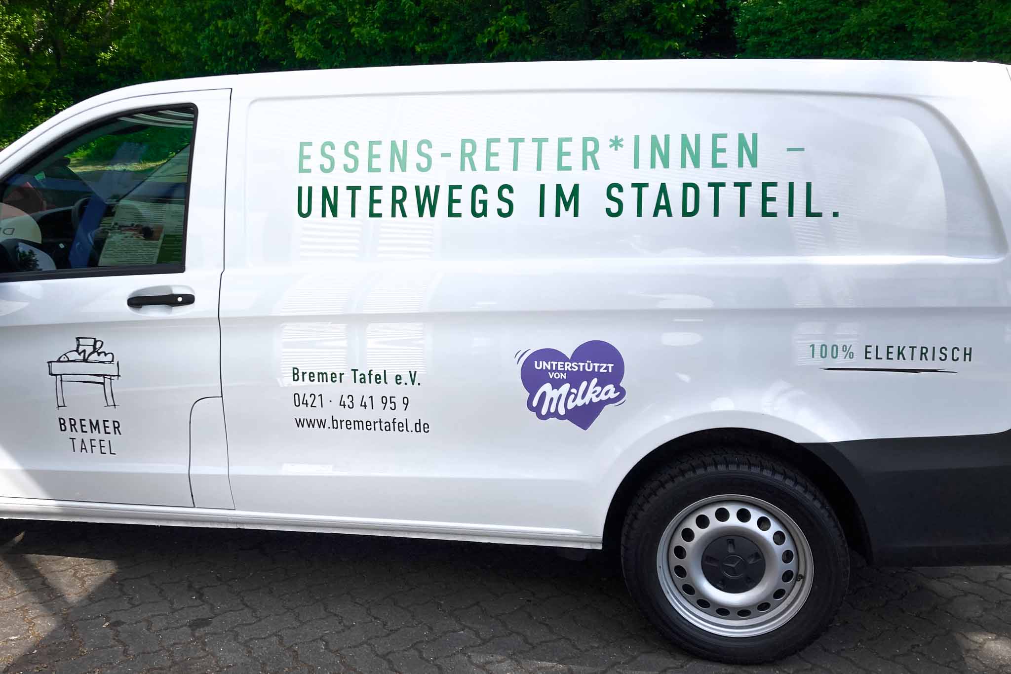 Verschiedene Arten der Werbetechnik u.a. Visitenkarten, Flyer